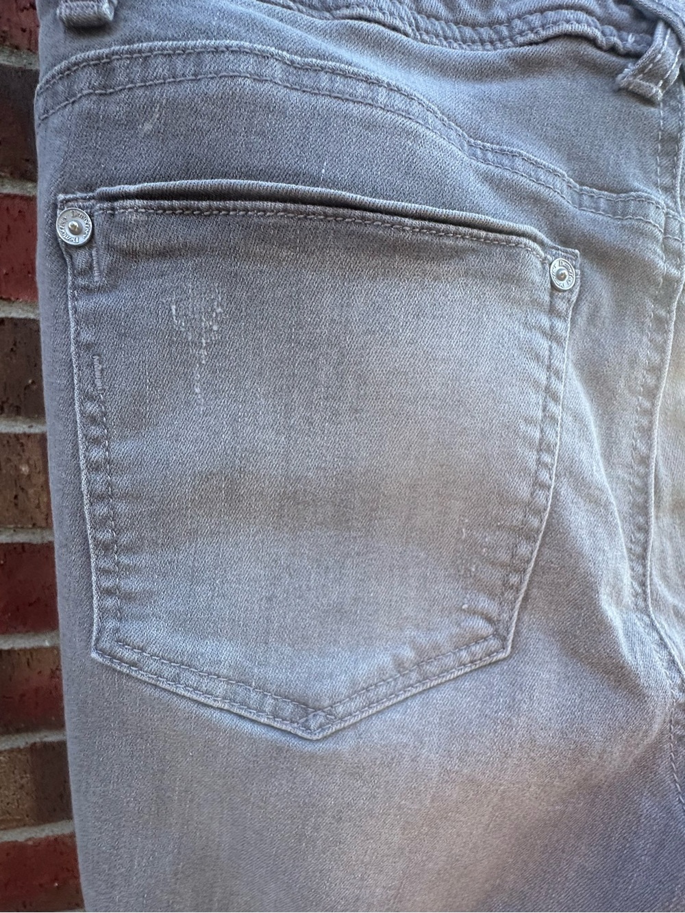 Democracy Jeans Cropped Embroidered Hem Jeans BOHO Festival Coastal Ankle Denim - Picture 11 of 16
